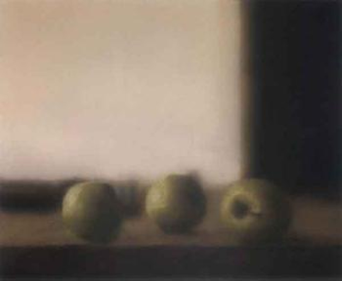 Apfel by Gerhard Richter