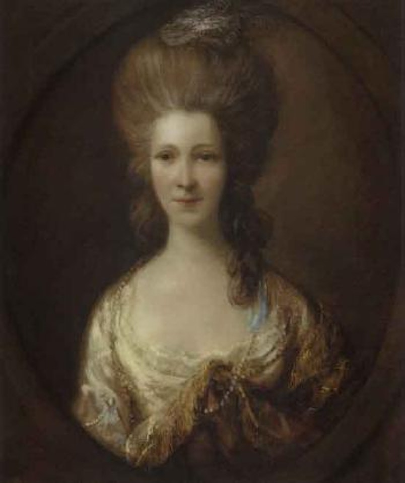 Portrait of Mrs Thomas Fletcher by Thomas Gainsborough