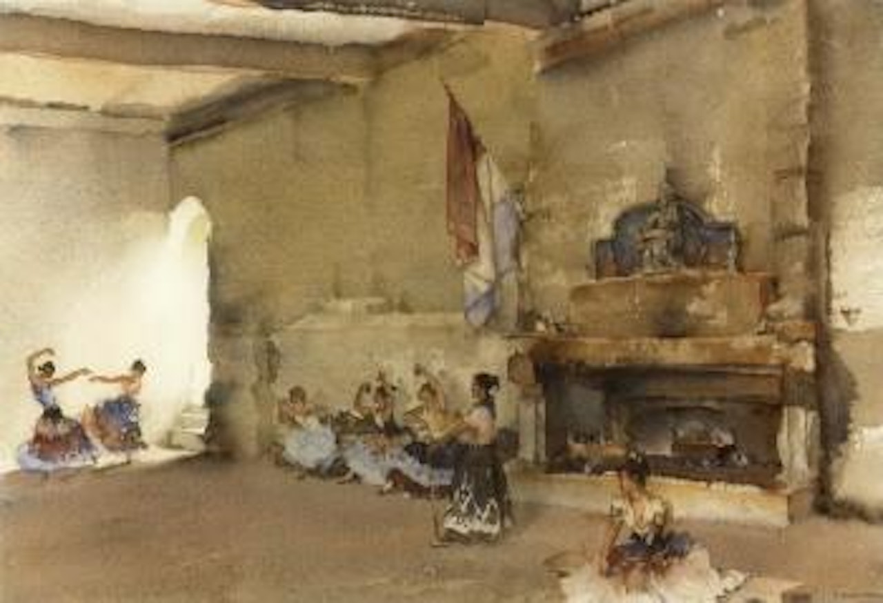 Rehearsal by William Russell Flint