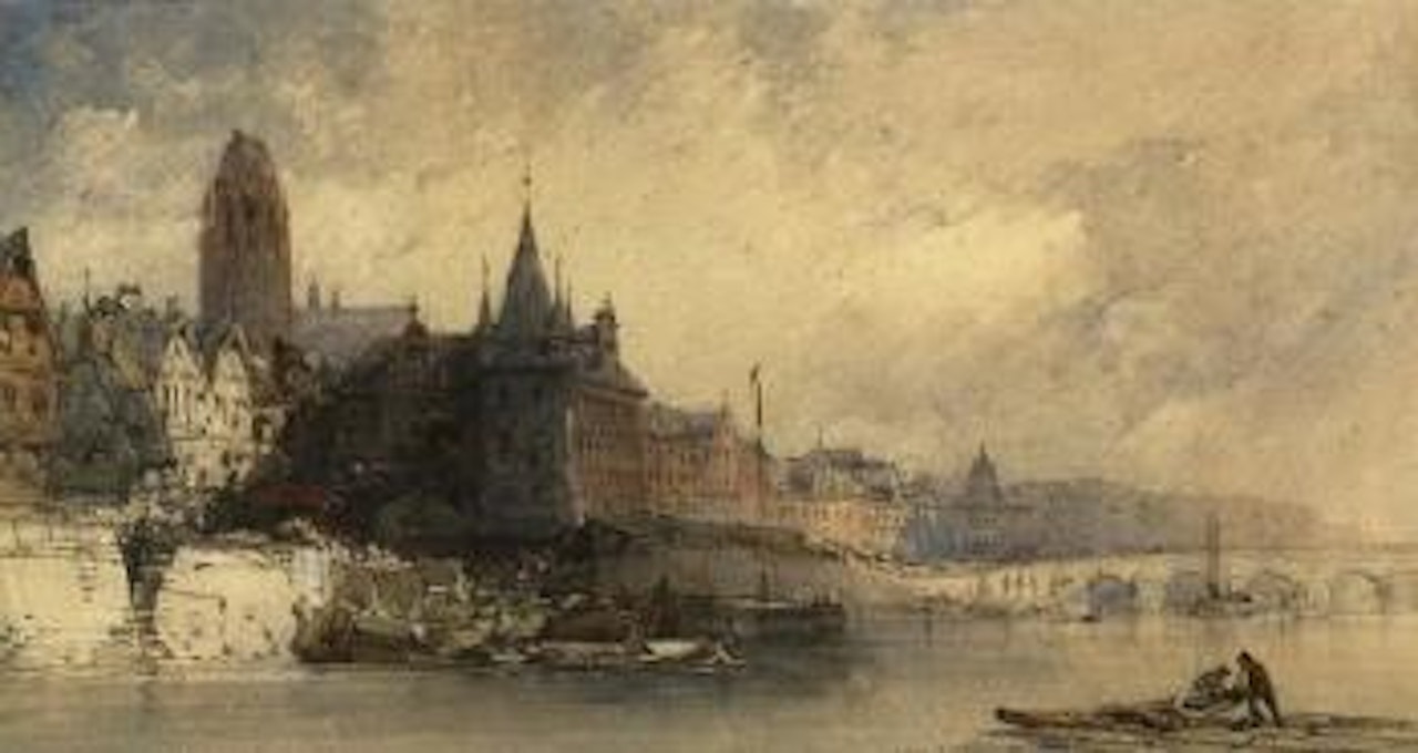 View of Frankfurt by William Callow