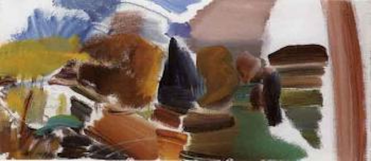 View to open spaces by Ivon Hitchens