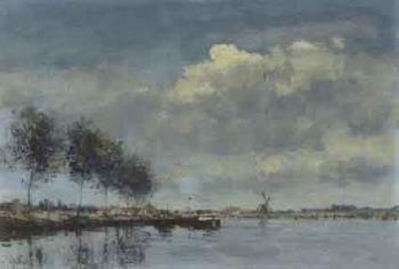 Waterway near Haarlem by Edward Seago
