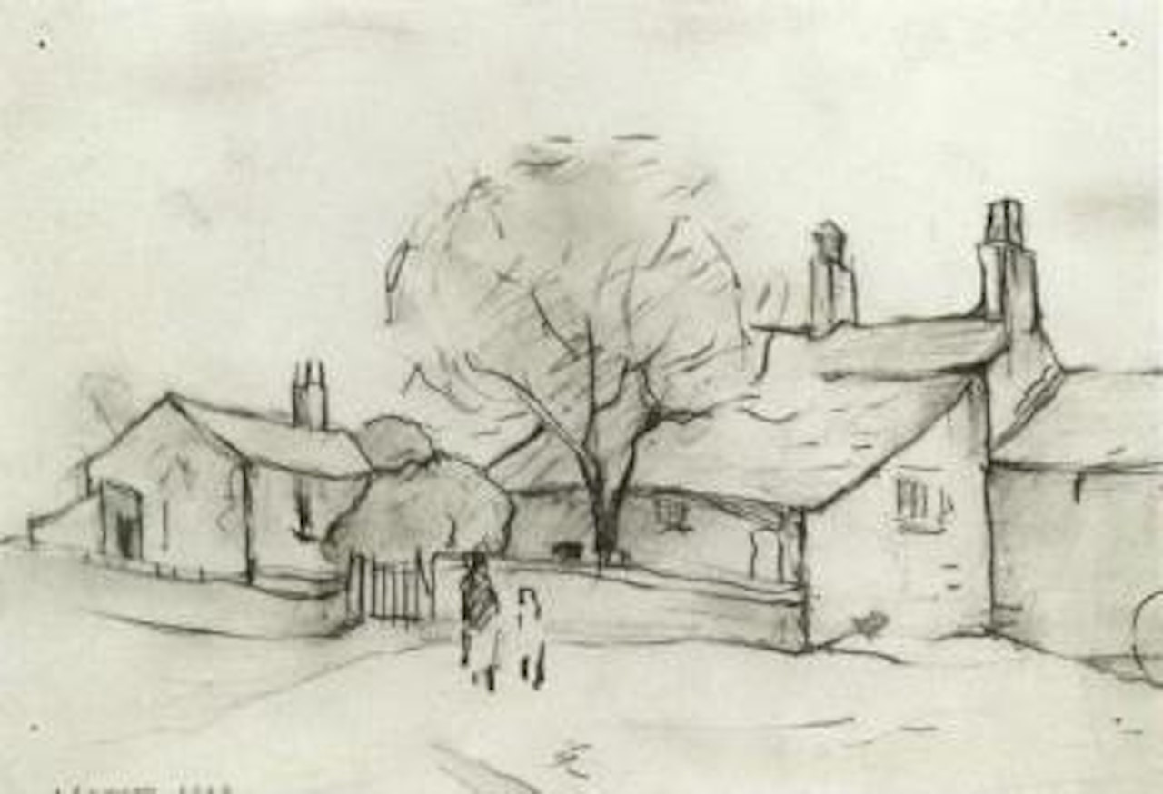 Village by Laurence Stephen Lowry