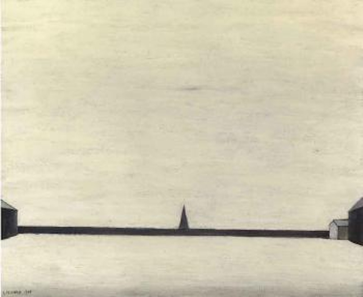 Church Spire in Maryport by Laurence Stephen Lowry