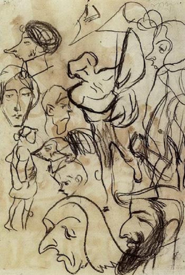 Courses de taureaux. Sketches by Pablo Picasso