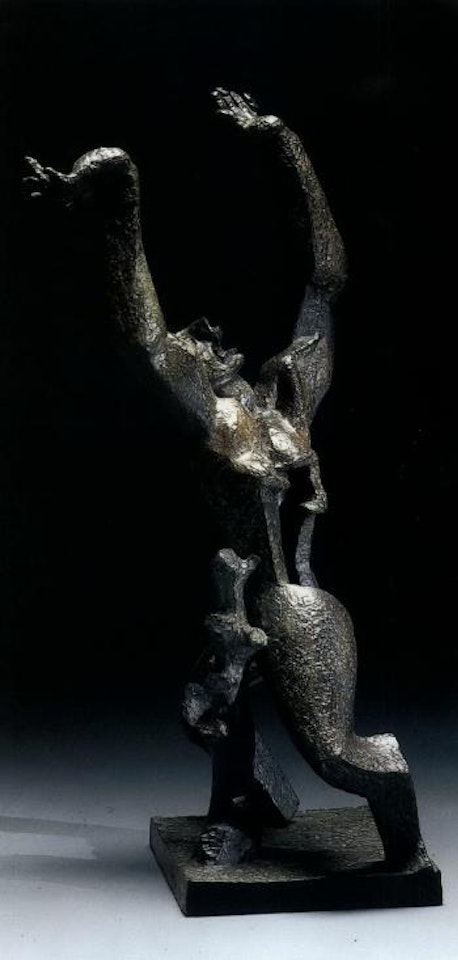La ville detruite by Ossip Zadkine
