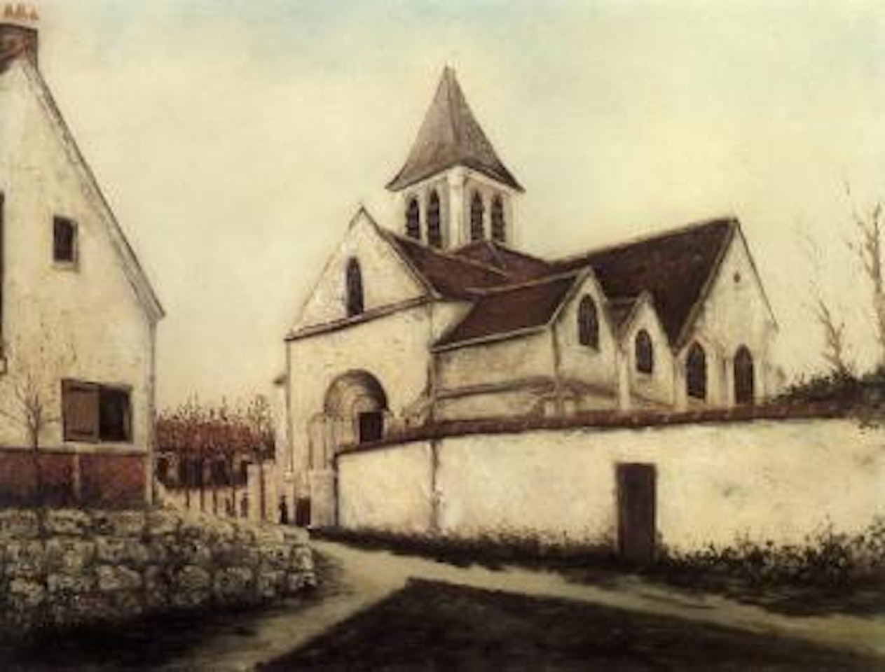 Eglise de Banlieue by Maurice Utrillo