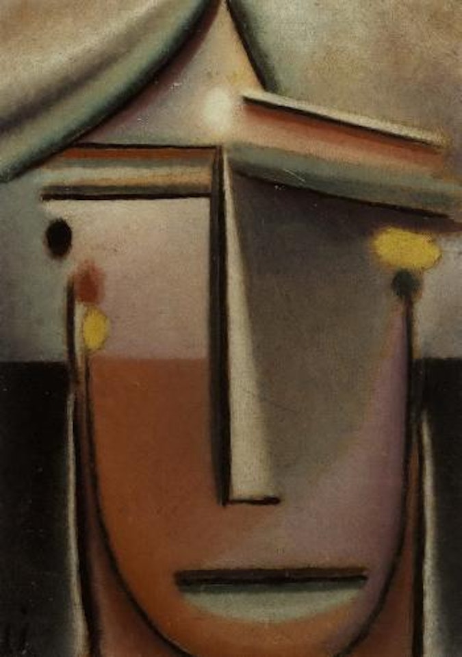 Abstract head by Alexej von Jawlensky