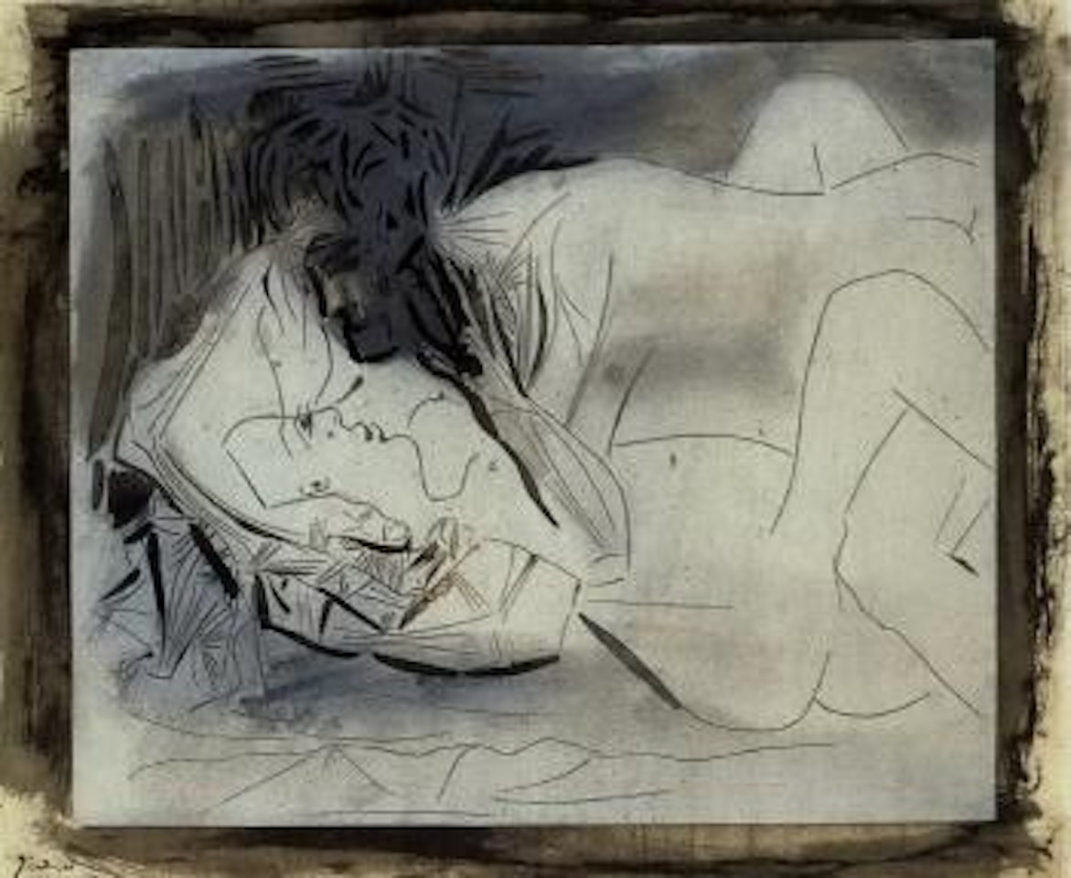L'etreinte III by Pablo Picasso