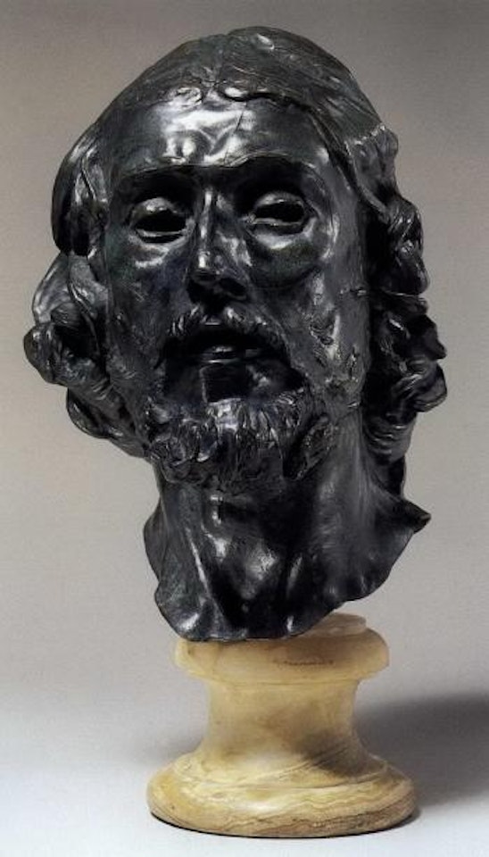 Tete de Saint Jean Baptiste by Auguste Rodin