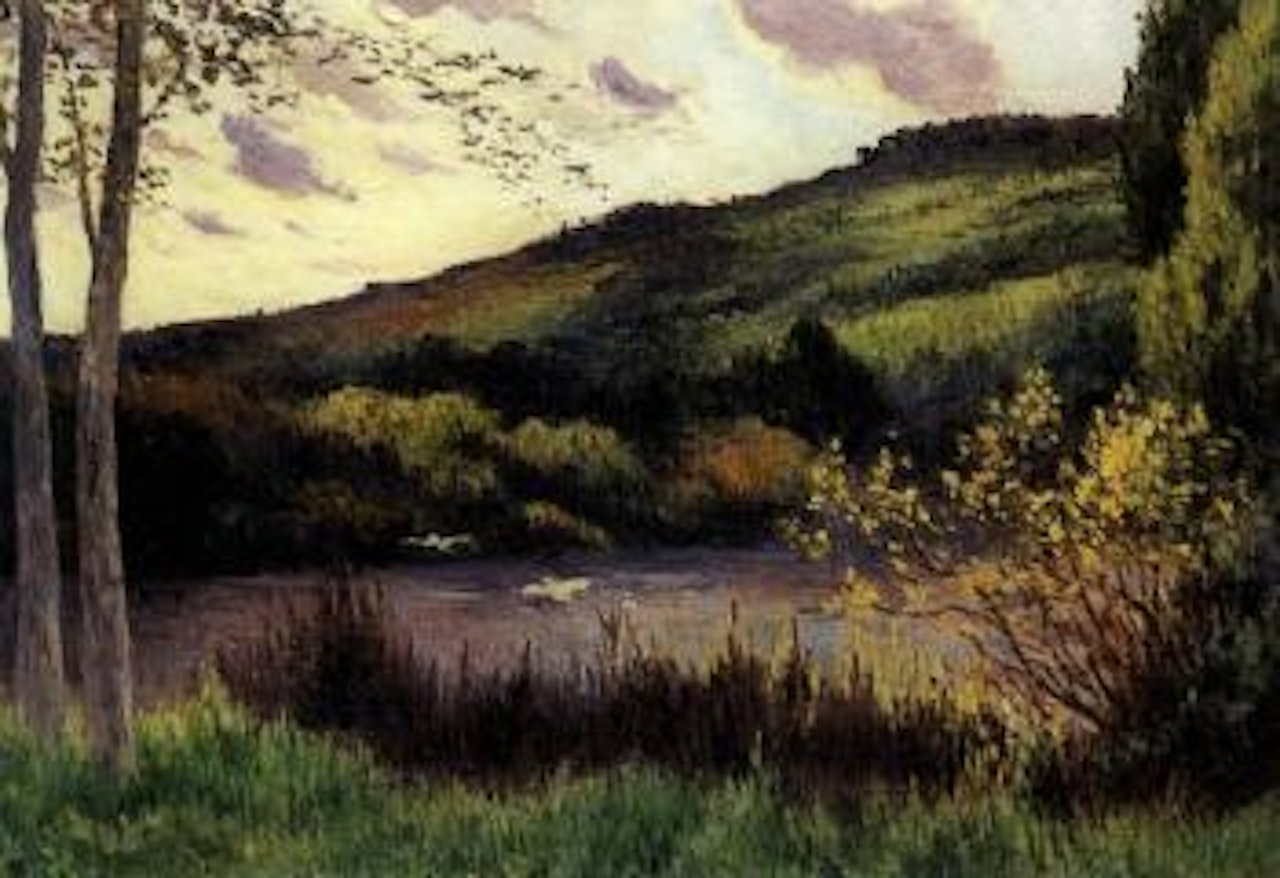 Moulineux, L'Etang by Maximilien Luce