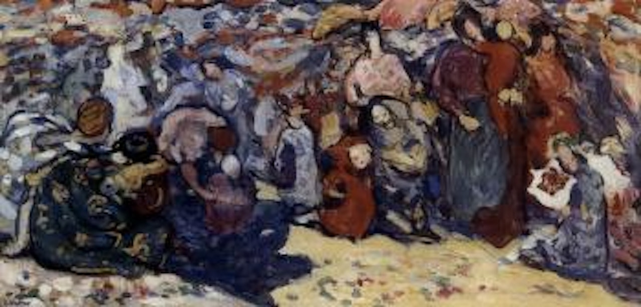 Sur la plage by Louis Valtat