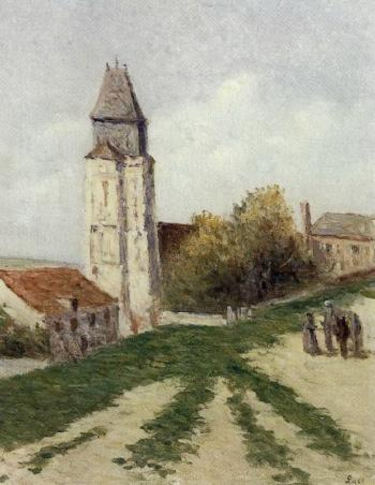 Route de la tour by Maximilien Luce