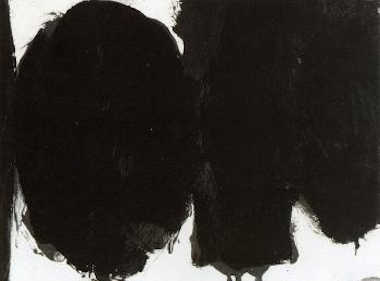 Elegy study by Robert Motherwell