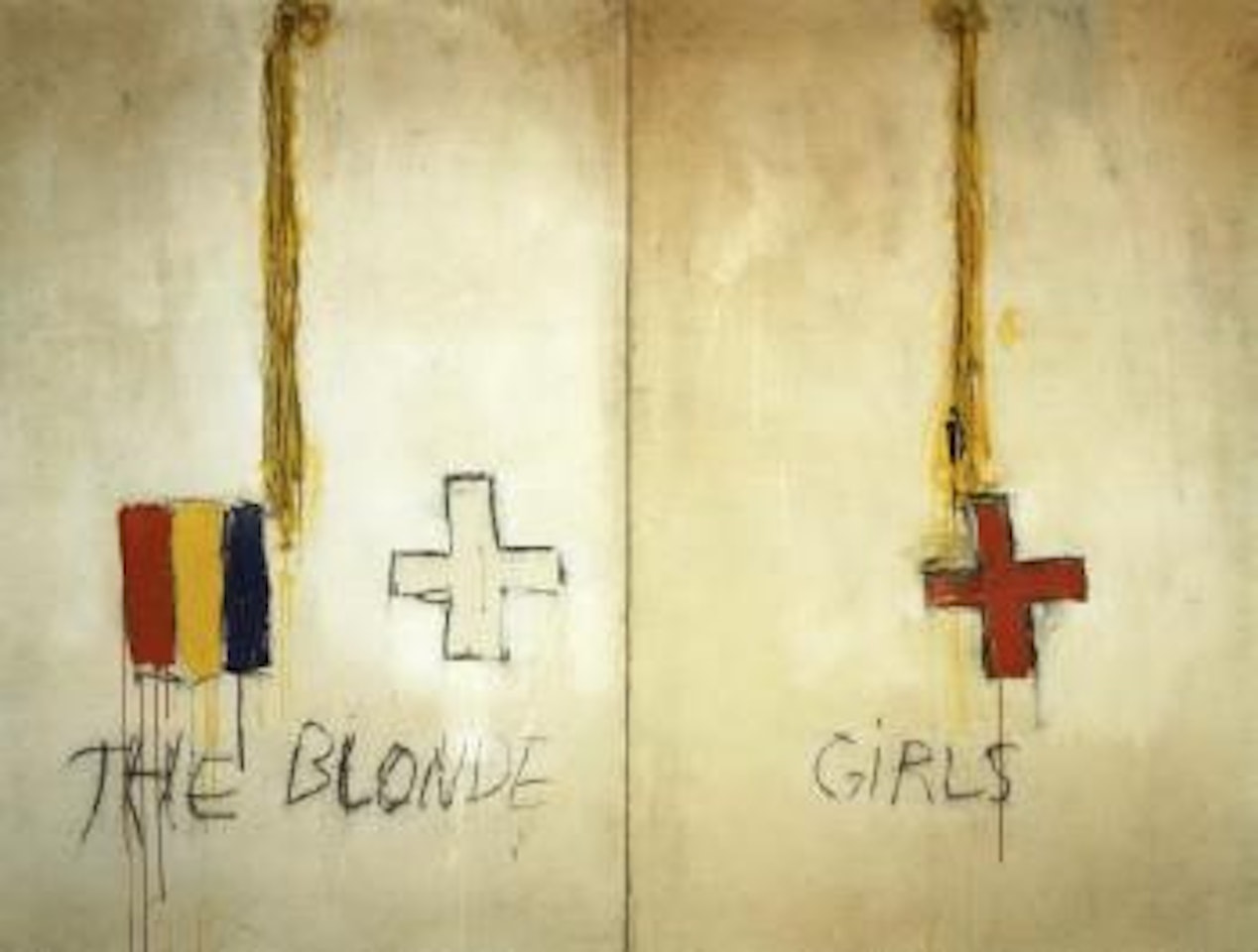The blond girl by Jim Dine