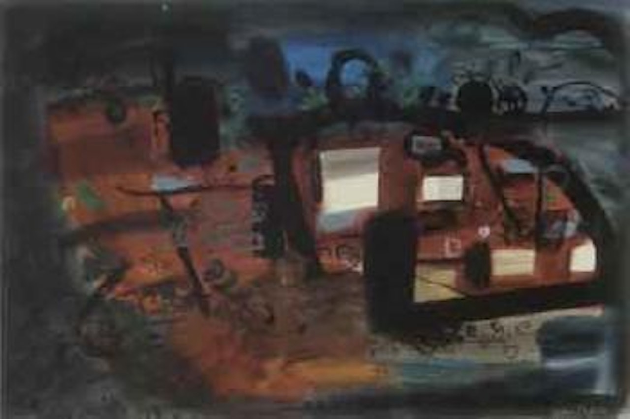 Old mine working, Luckett, Cornwall by John Piper