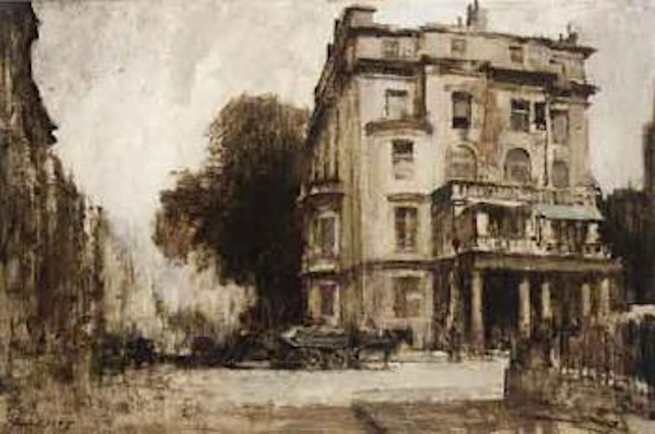 London square by Edward Seago