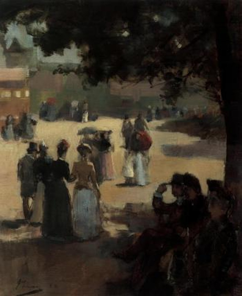 Sunlight and shade - Glasgow International Exhibtion by John Lavery
