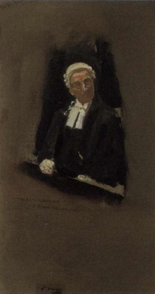 The Remembrancer, J Dixon Taylor Esq by John Lavery