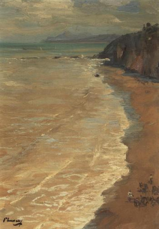 From the cliffs by John Lavery