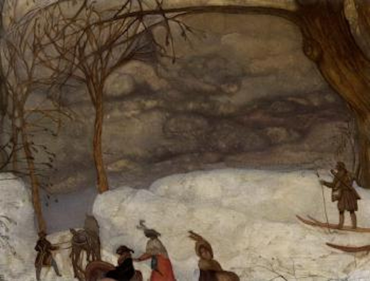 Skiing by Boris Grigoriev