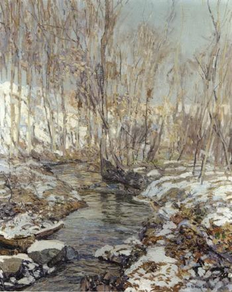 Spring thaw by Edward Willis Redfield