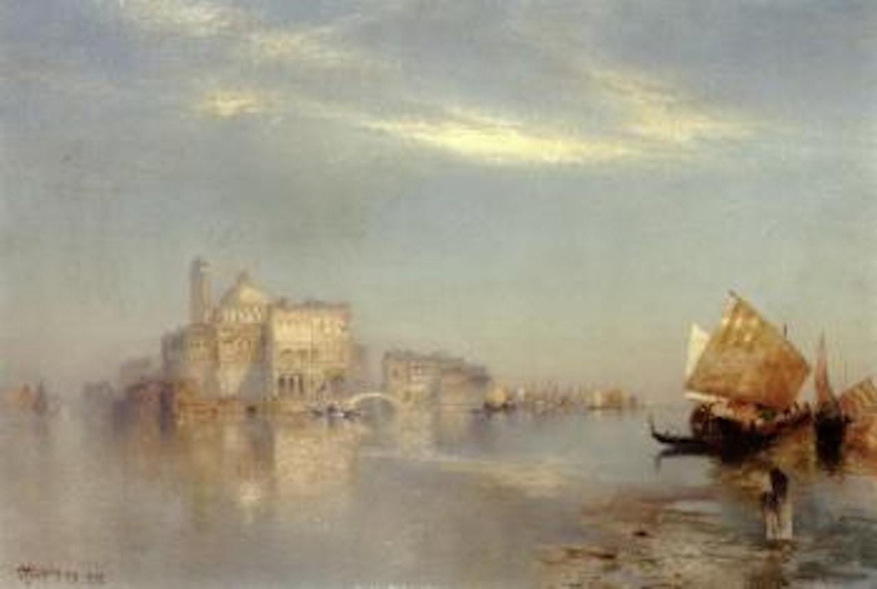 View of Venice by Thomas Moran