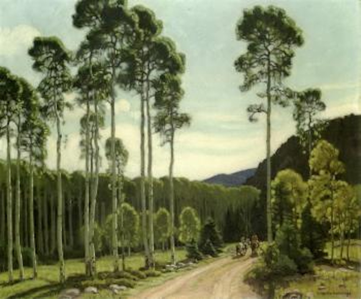 Midsummer Aspen by Ernest Martin Hennings
