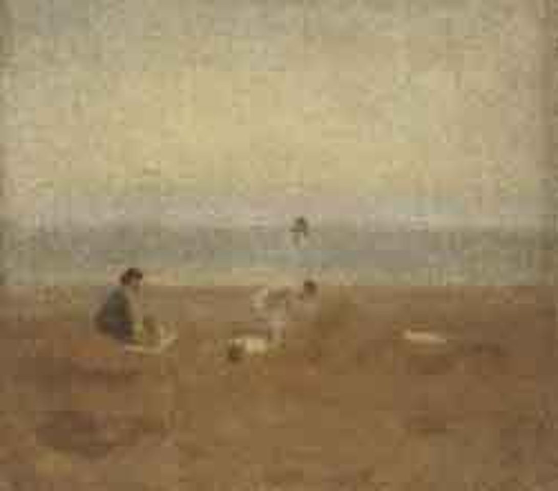 Beach scene by William Nicholson