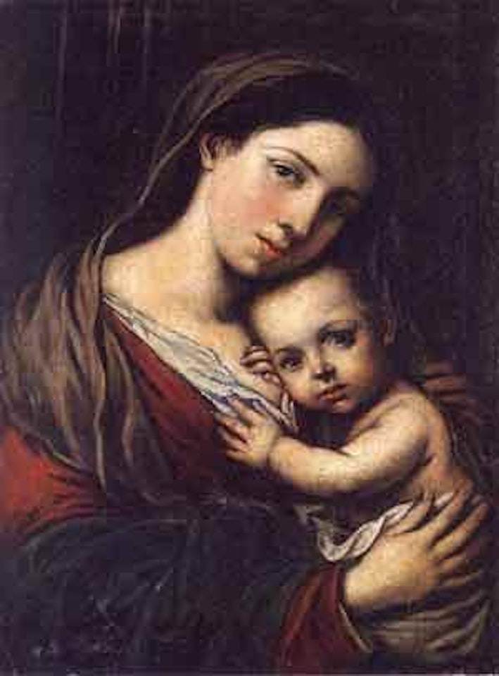 Virgin and Child by Spanish School