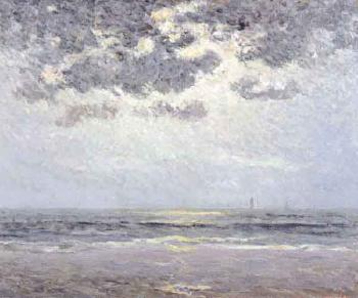 Clair de lune, temps nuageux by Maxime Maufra