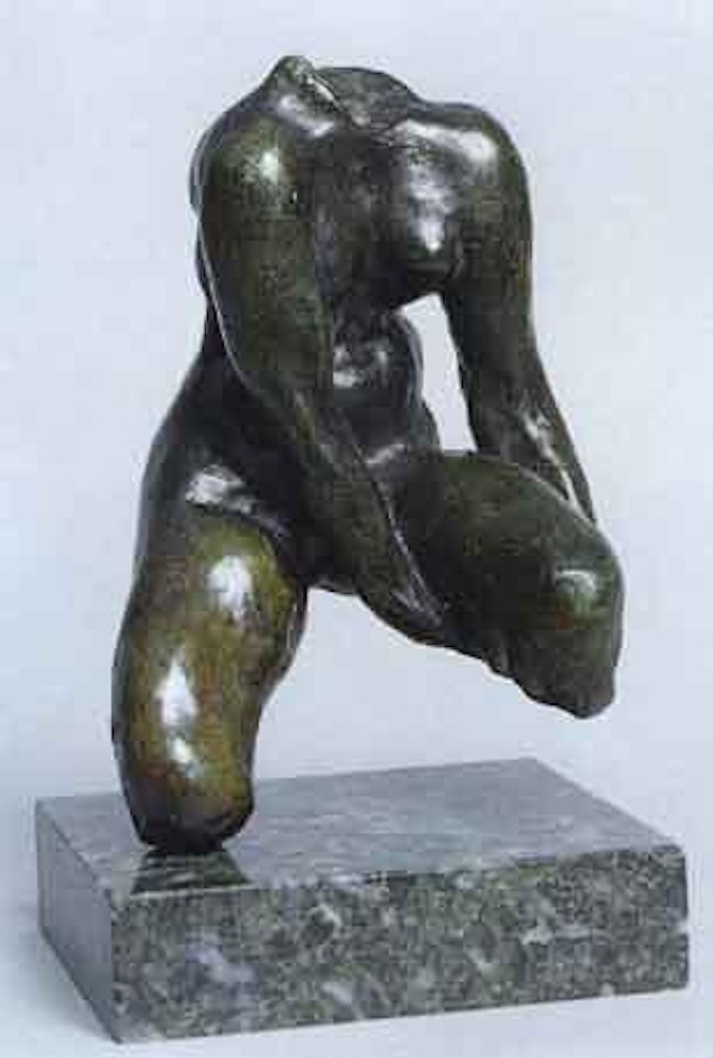 Torse de femme se tenant la cuisse gauche by Auguste Rodin