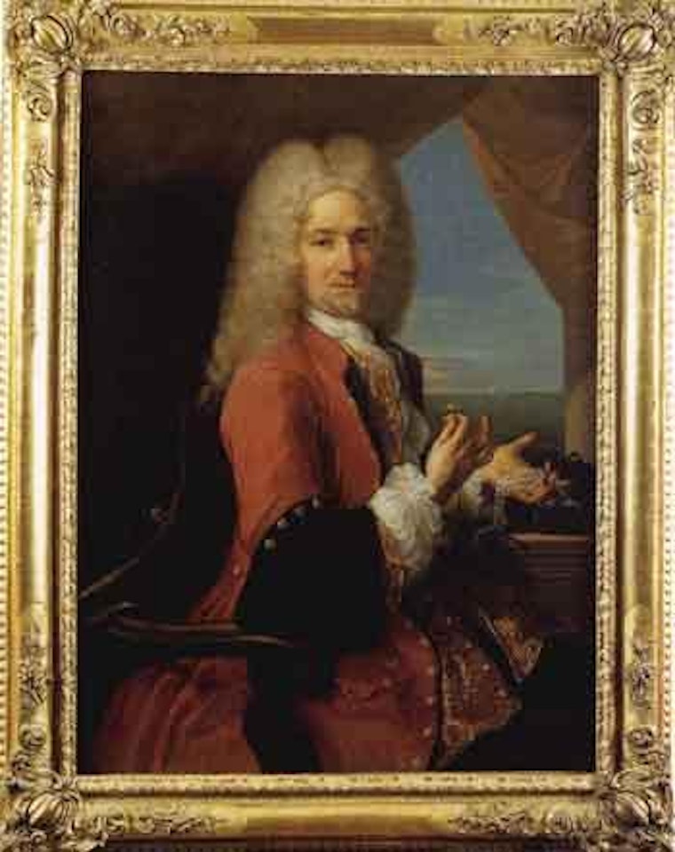 Portrait d'un negociant en bijoux by English School