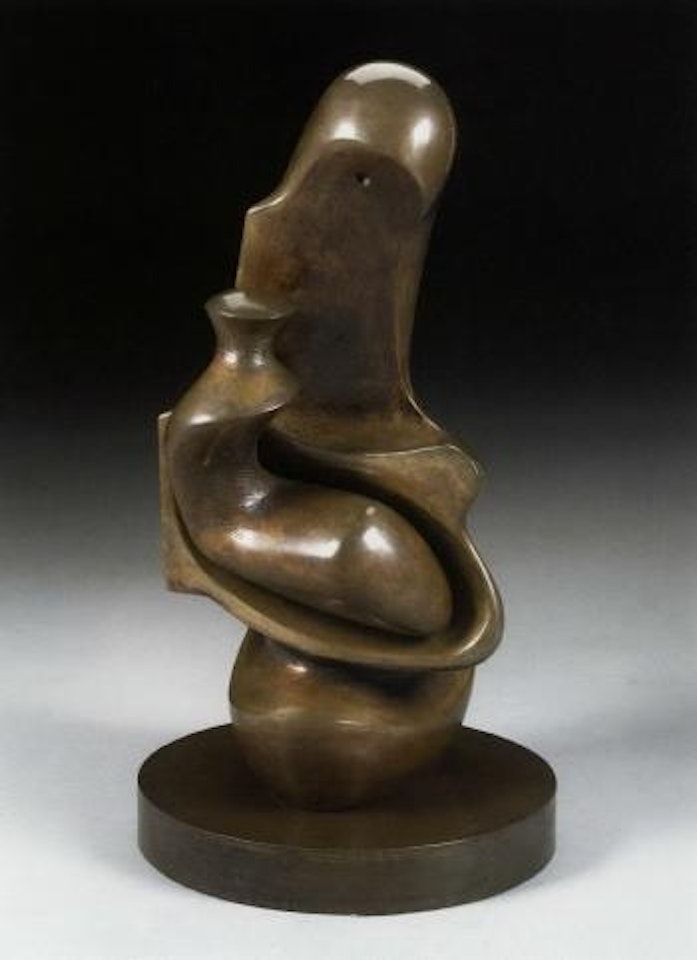 Working model for mother and child - hood by Henry Moore