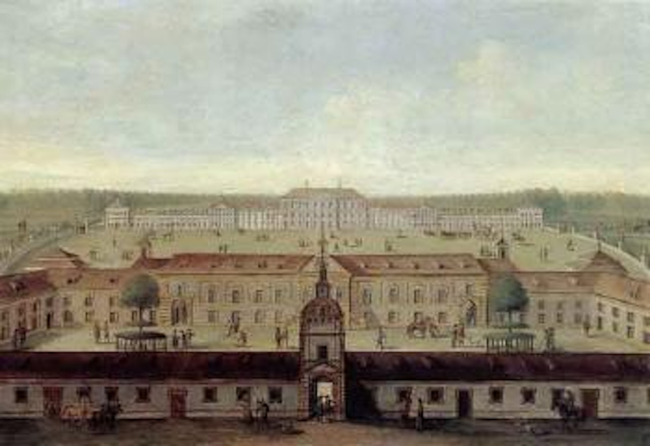 View of Schloss Schleissheim by German School
