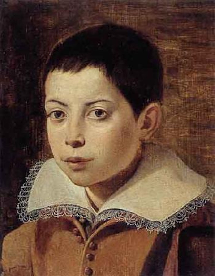 Portrait of a boy by Annibale Carracci