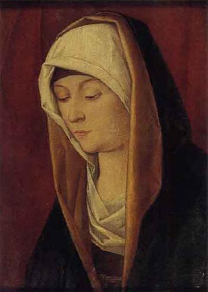 Head of a woman by Giovanni Bellini