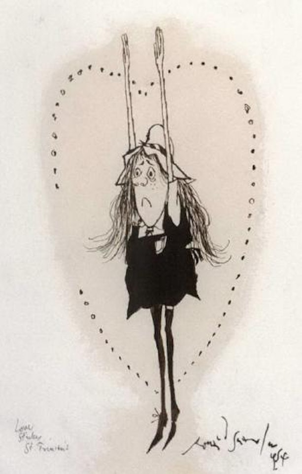 Love strikes at St Trinians by Ronald Searle