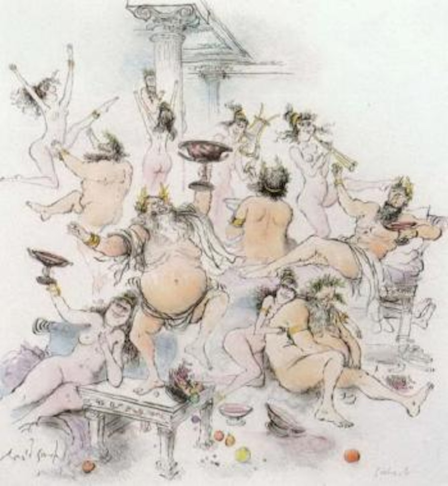 Bacchus and Co. by Ronald Searle