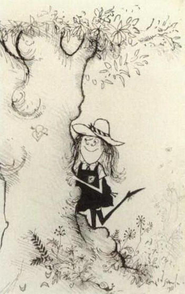 St Trinians, love on the prowl by Ronald Searle