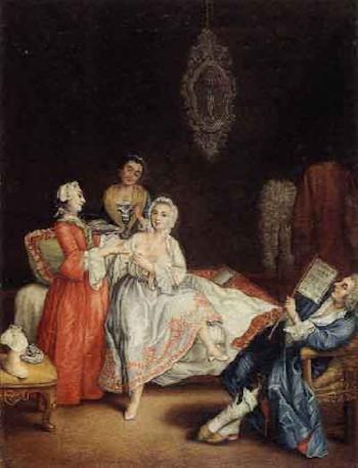 Interior scenes by Pietro Longhi