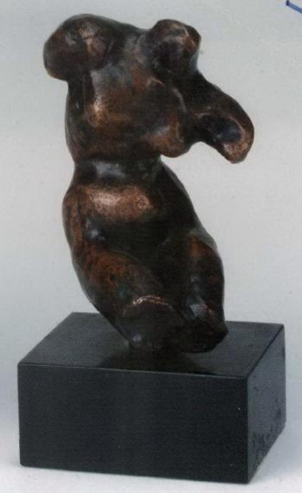 Un torse feminin dit, torse assis, etude type A by Auguste Rodin