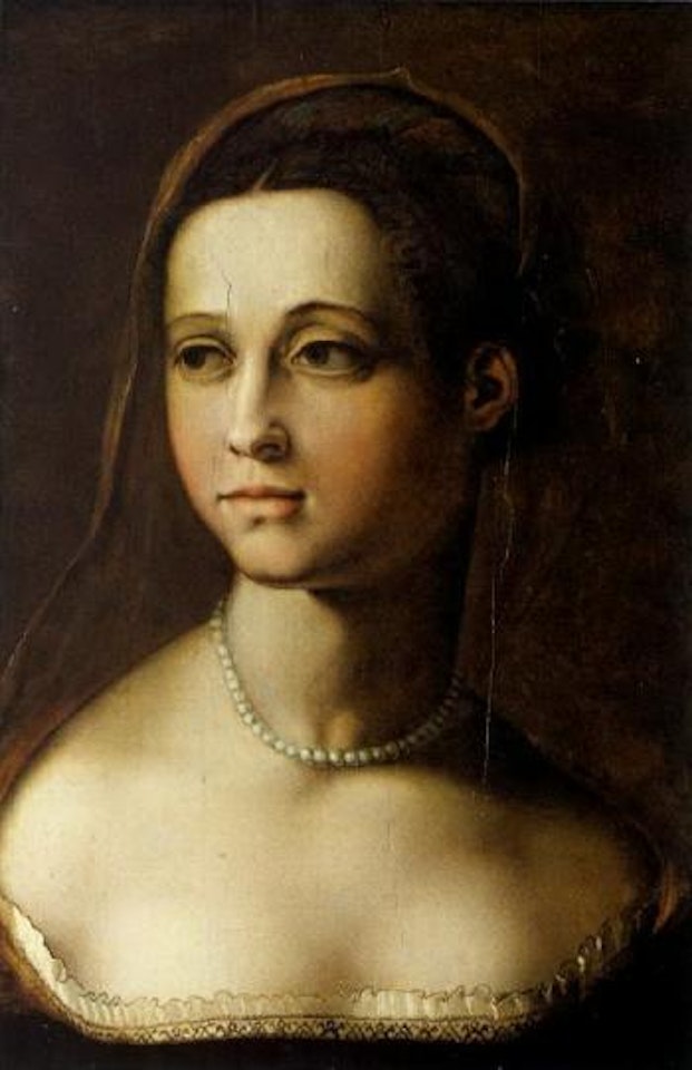 Portrait of an elegant lady by Bronzino