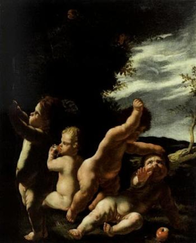 Children playing by Nicolas Poussin