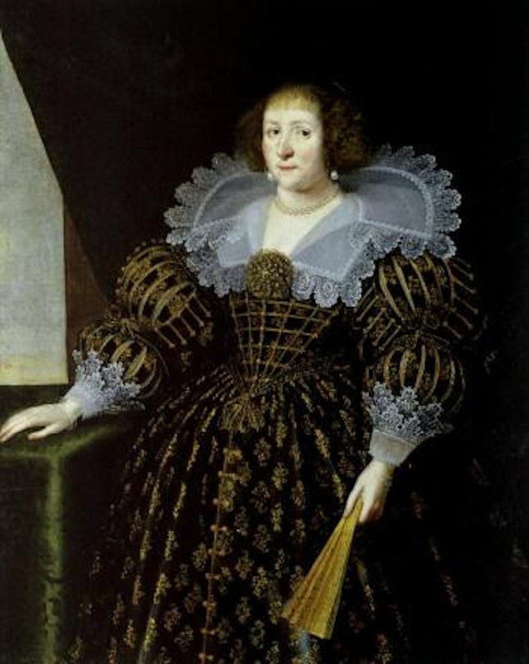Portrait of an elegant lady by Anthony van Dyck