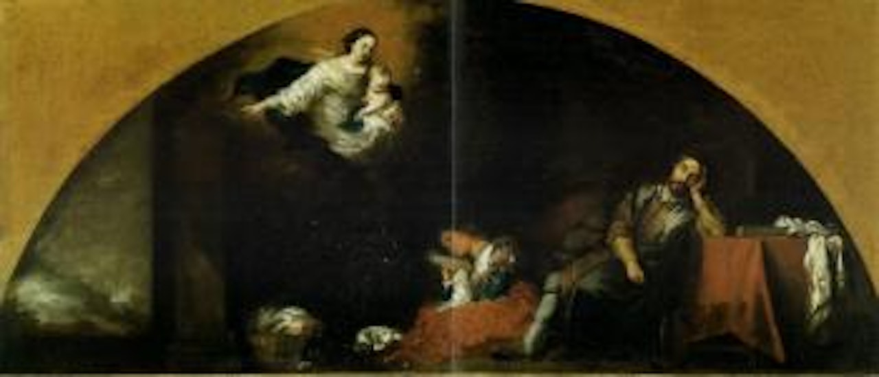 Dream of the patrician by Bartolomé Esteban Murillo