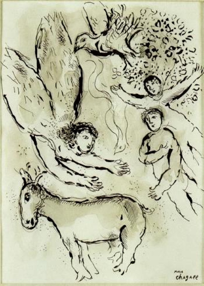 La Creation by Marc Chagall