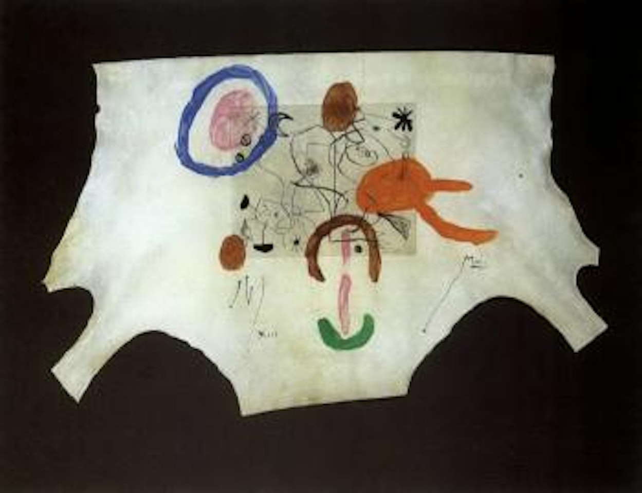 From series III by Joan Miró