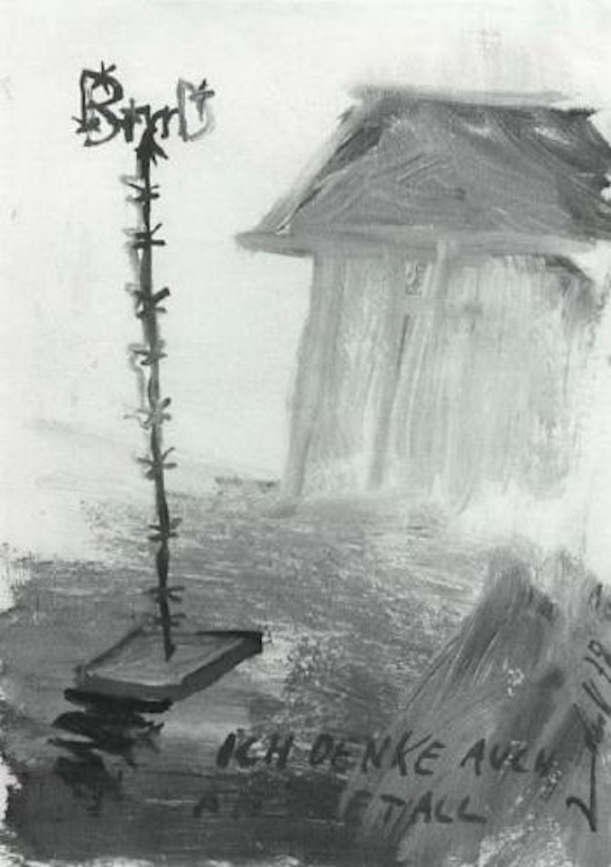 I also think about metal by Jörg Immendorff