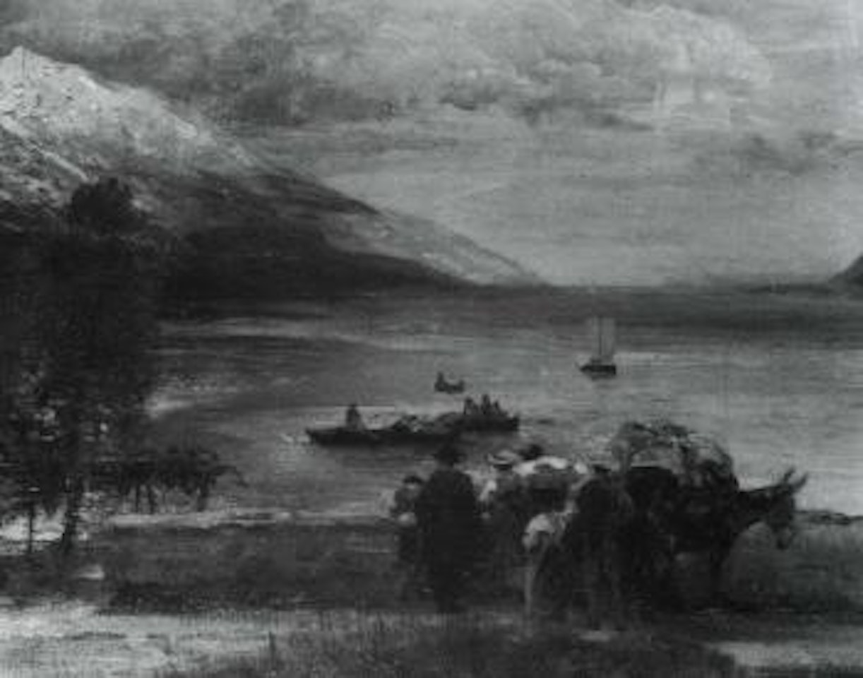Lake Garda by Oswald Achenbach